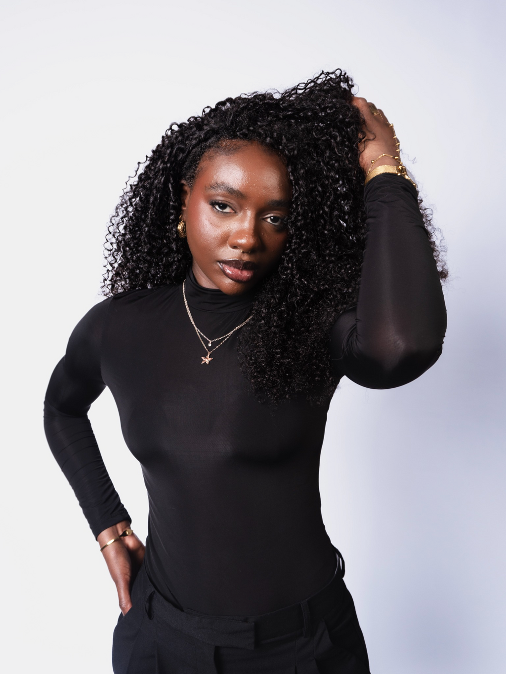 THE BOLD DIVA - TISSAGE PIXIE CURLY X3